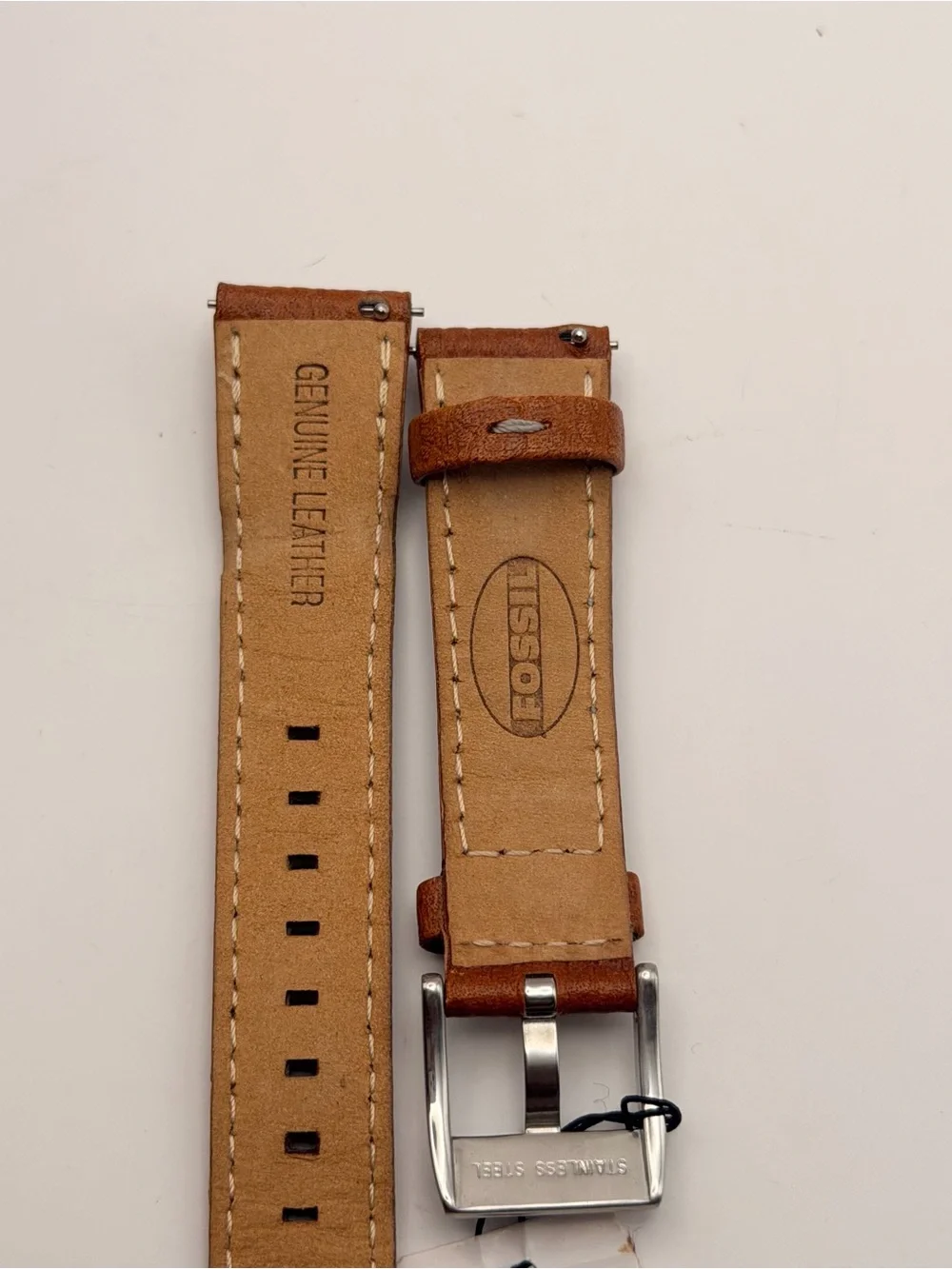 Fossil‎ Genuine Leather Band, New, Brown